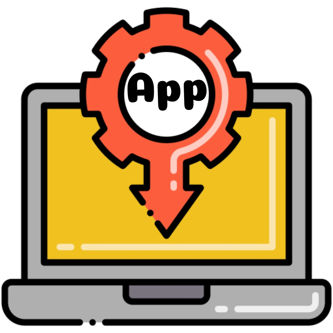 App development and deployment icon