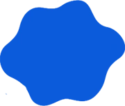 Blue abstract blob background